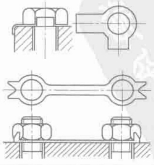 止動墊圈結構方式圖