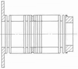 圖 1-3 波紋管組件典型結(jié)構(gòu)