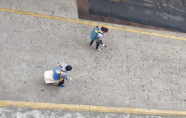 廠區(qū)定時消毒