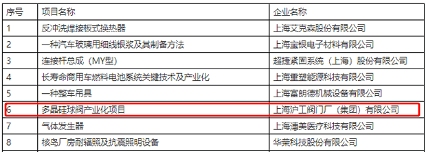 2021年度上海市嘉定區專利產業化項目擬立項公示(部分截圖)