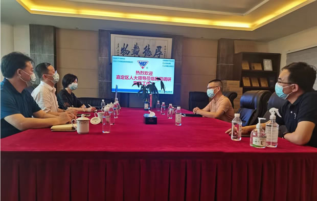 區(qū)人大副主任宗斌一行走訪調(diào)研上海滬工閥門廠(圖1)